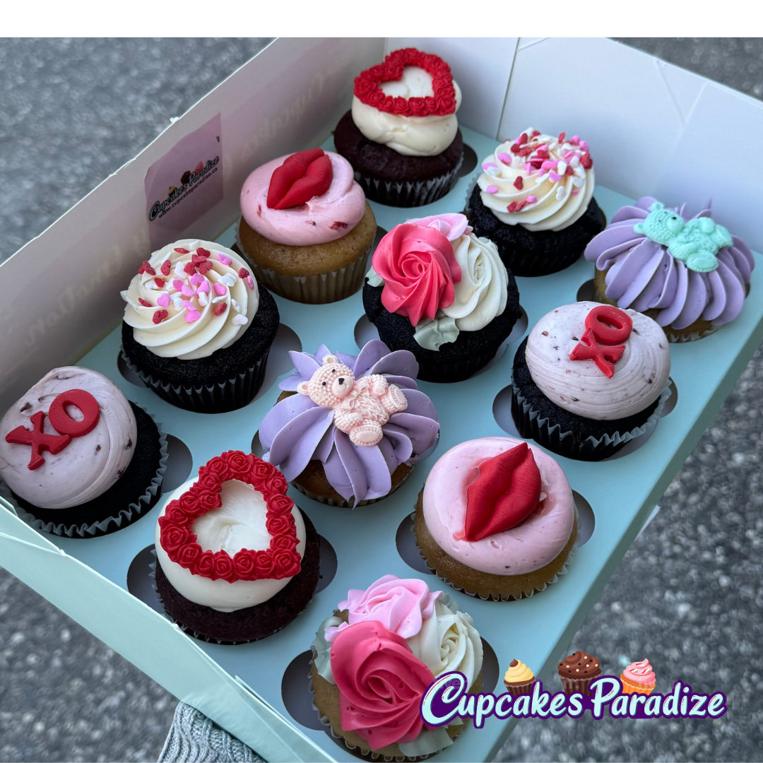 12 Pack  /50/100 Vegan Cupcakes