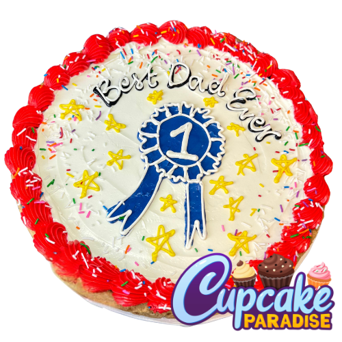 Father's Day Best Dad Cookie Cake