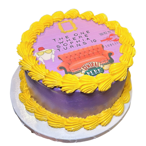 Friends Theme Cake