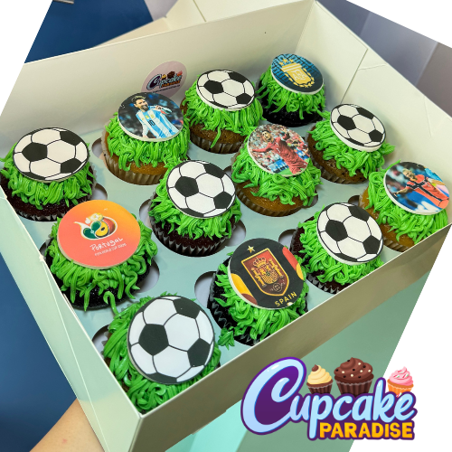 Soccer Cupcakes